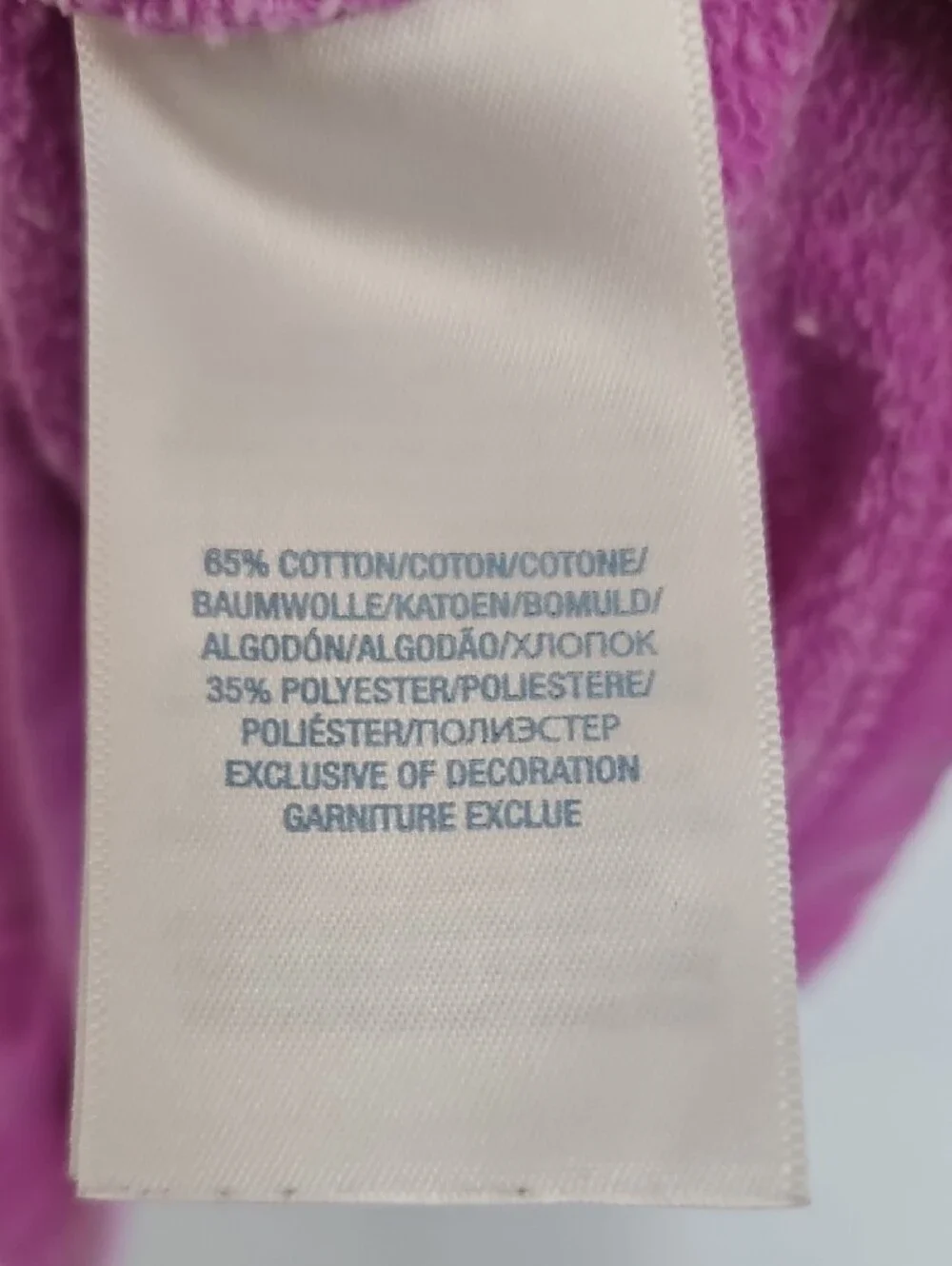 Ralph Lauren Baby Lavender Pink Hooded Zip Sweater with Navy Pony 3 Months
